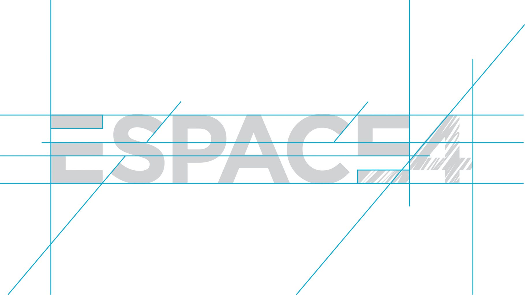 Déclinaison graphique du logo ESPACE 4