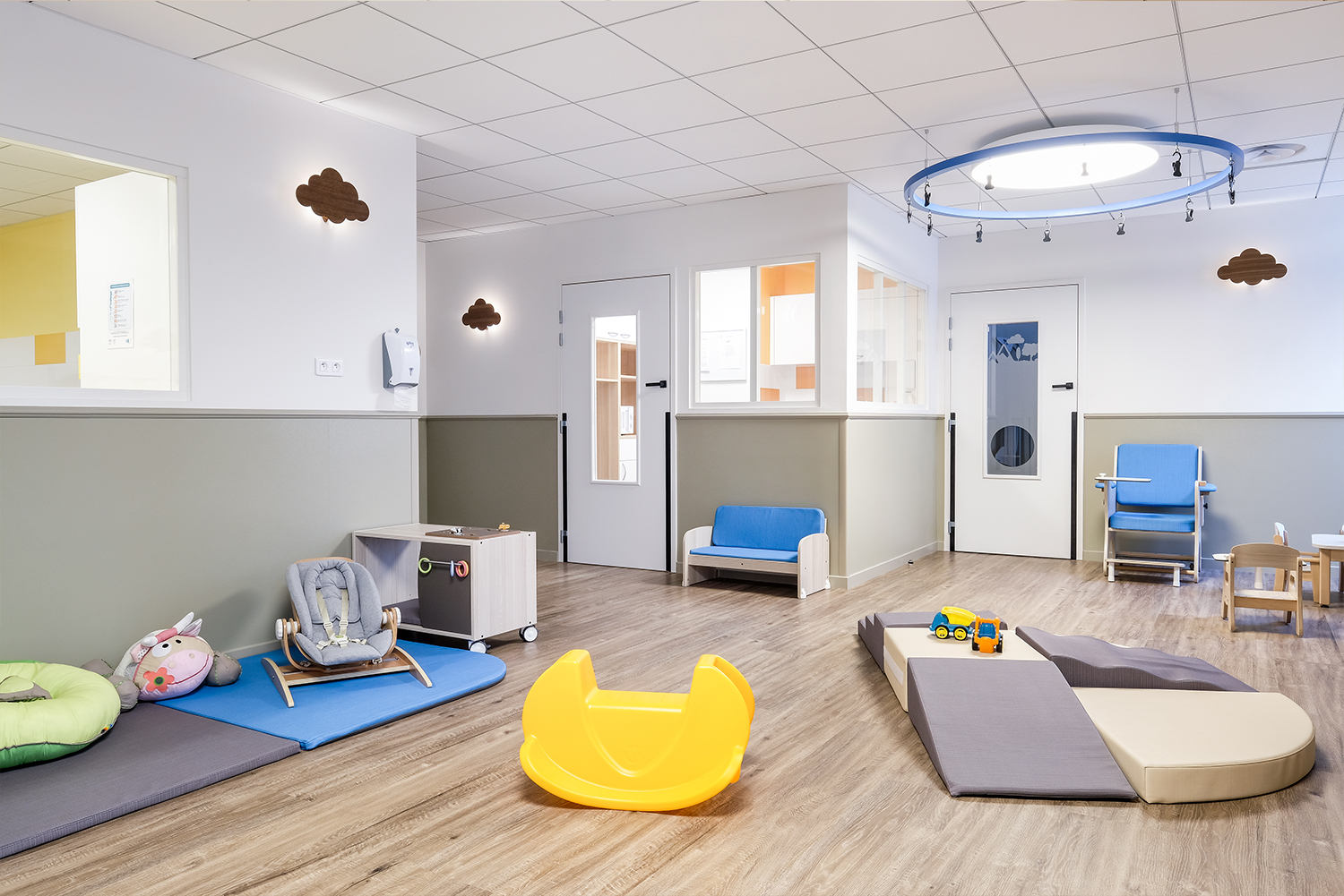 playroom of the daycare