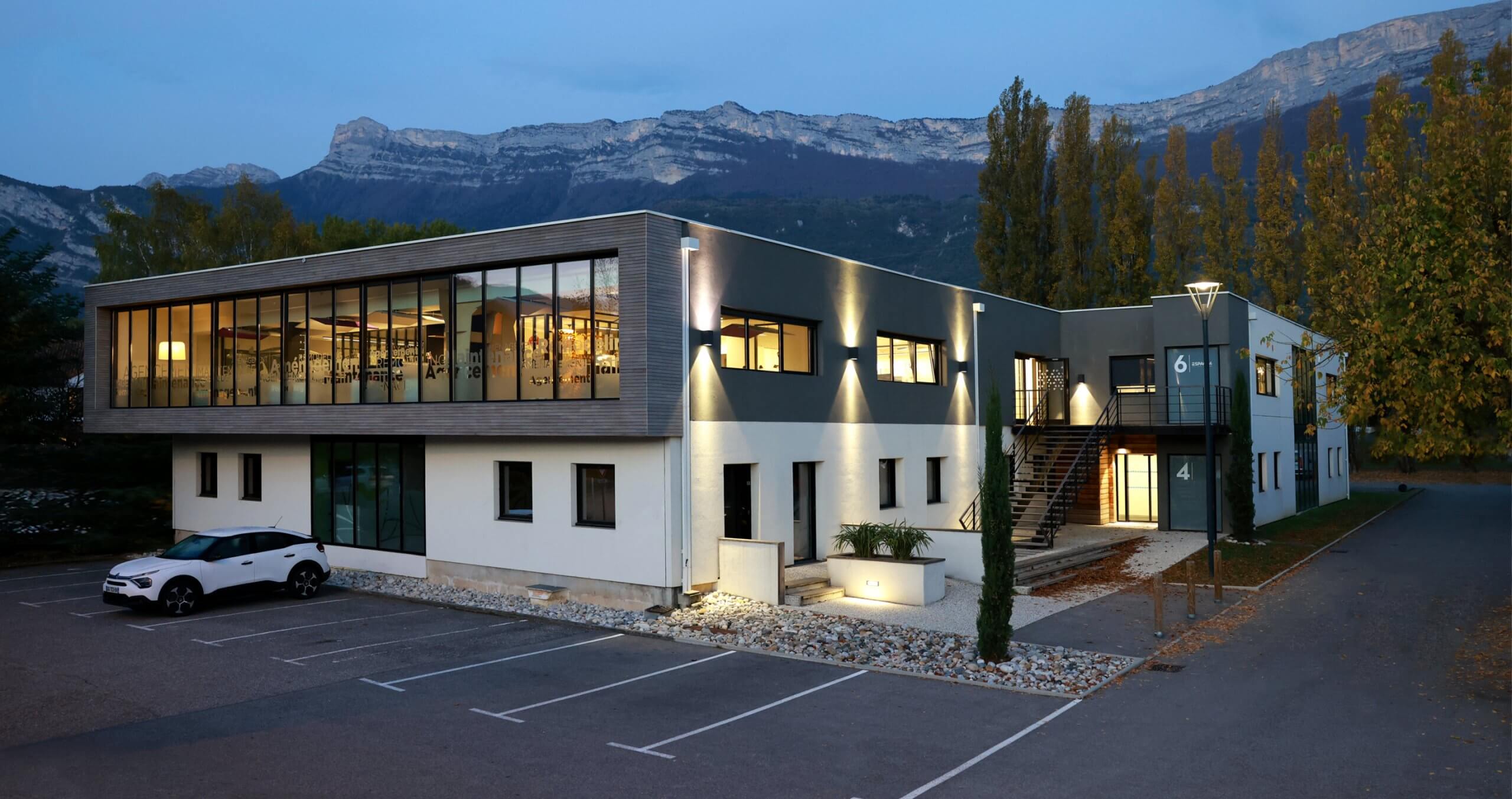 Siège social du groupe Espace4 à Grenoble