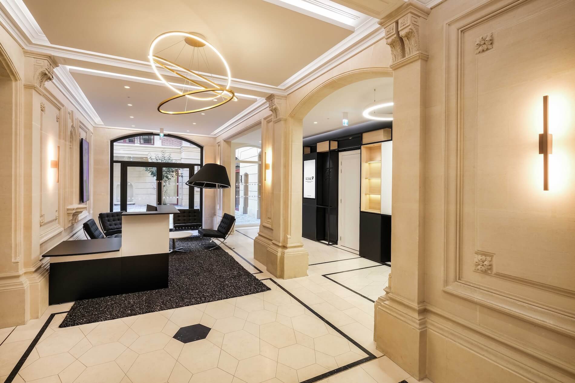 Design & build : aménagement d'un espace d'accueil