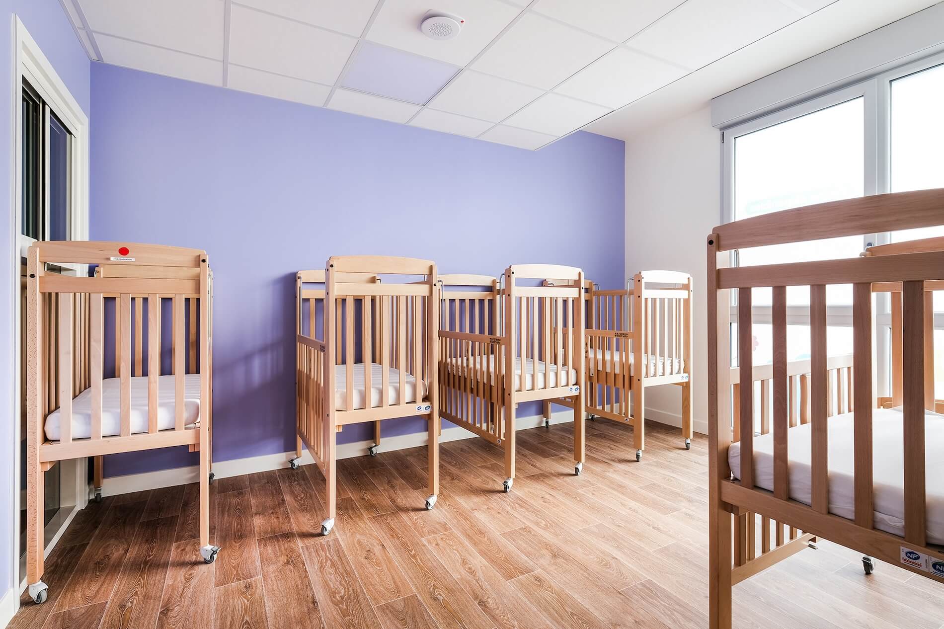Réalisation d'une crèche La Maison Bleue en contractant général