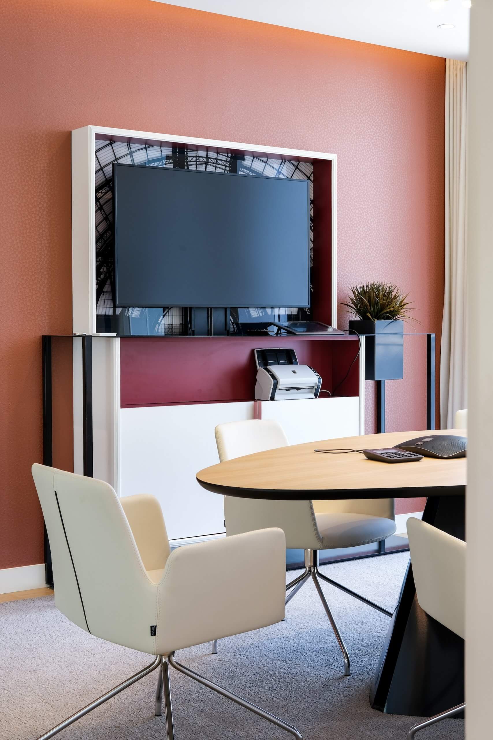 Mobilier sur-mesure : projet d'agence bancaire