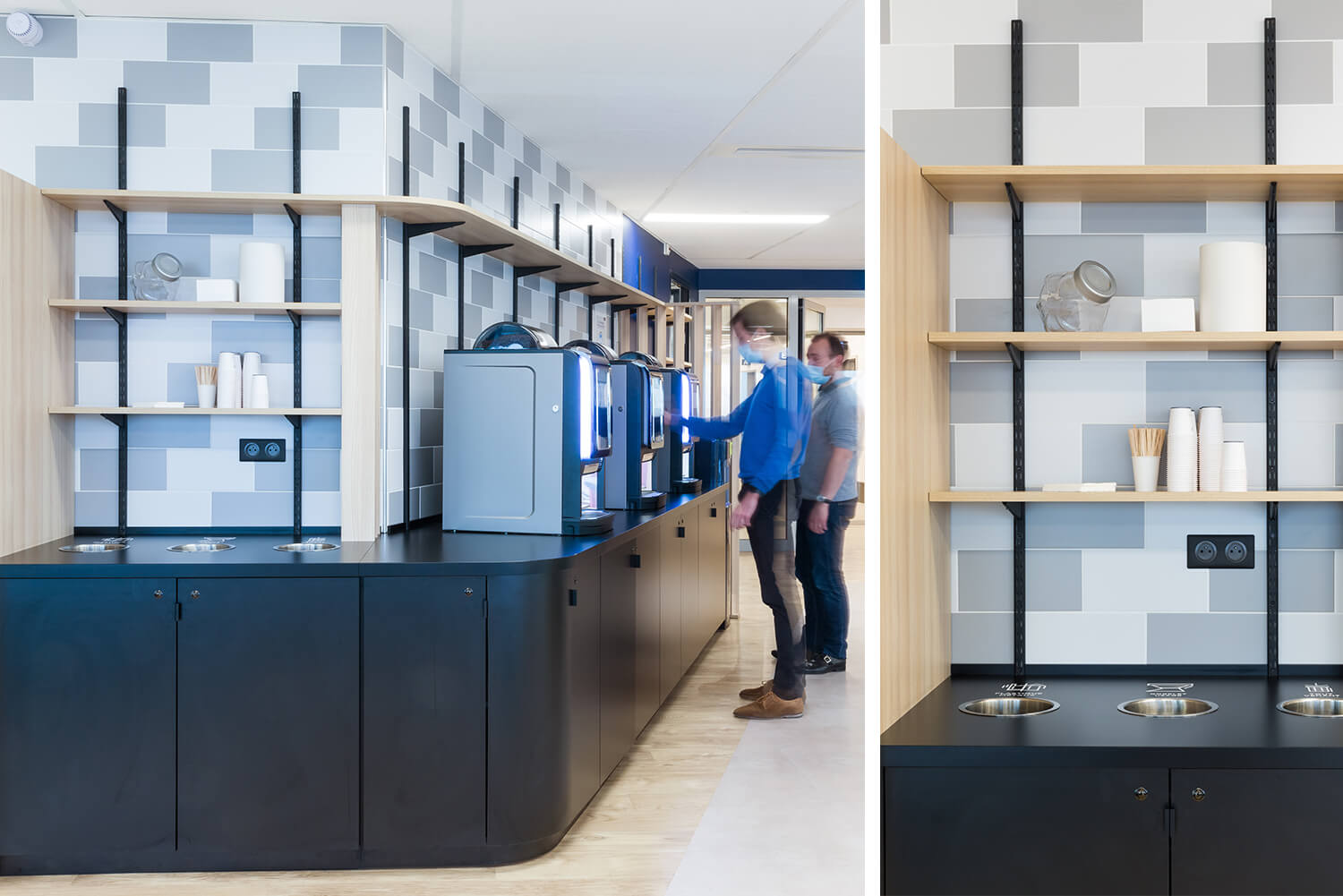 Aménagement d'une tisanerie - projet de bureaux