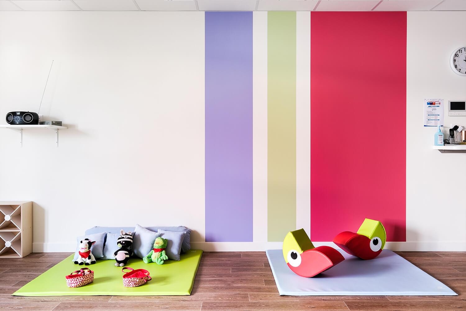 Aménagement intérieur de crèche