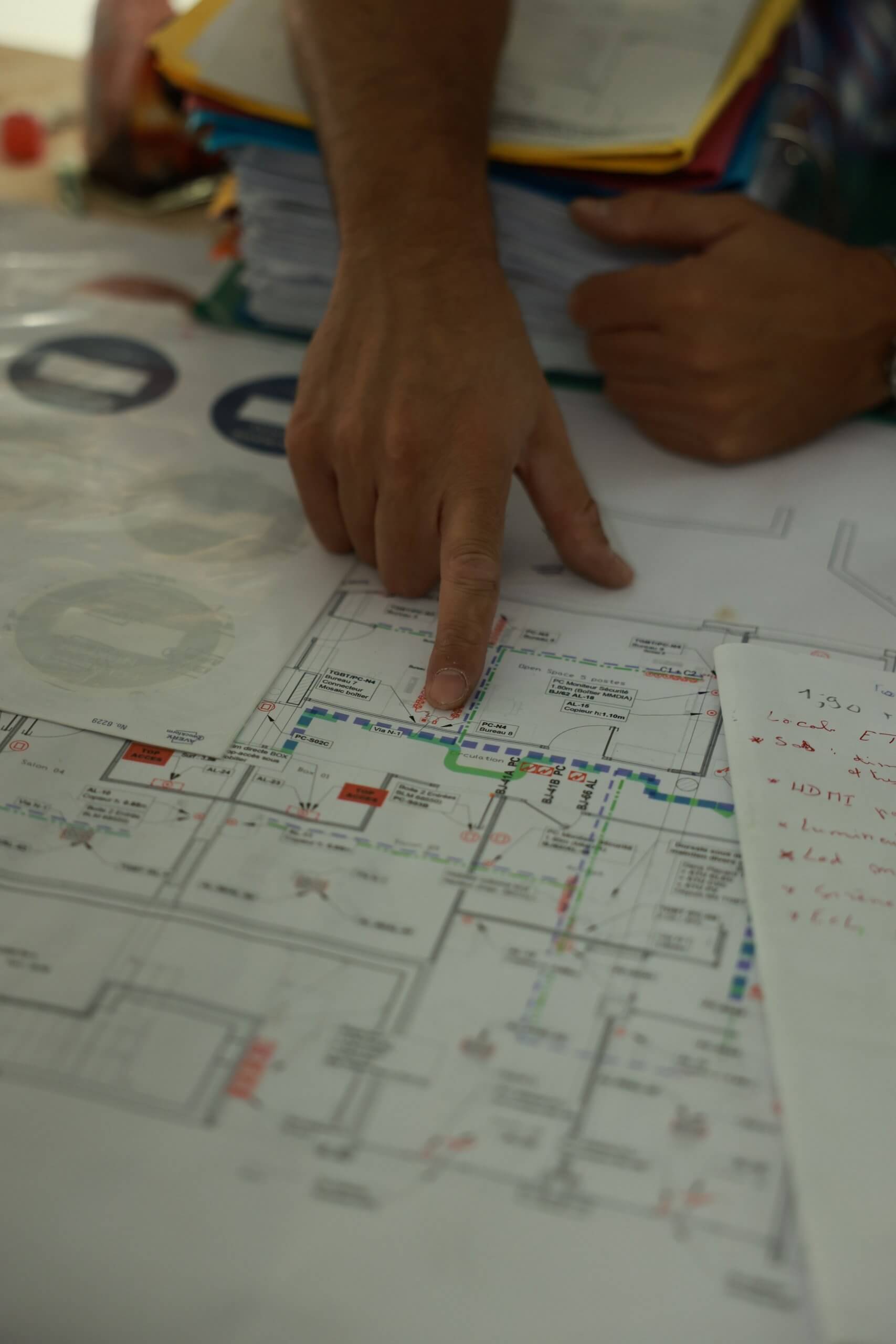 Réunion de chantier - contractant général